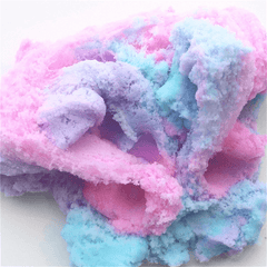 60Ml Slime Crystal Snowflake Cotton Mud Lacquer DIY Colorful Plasticine Decompression Toy