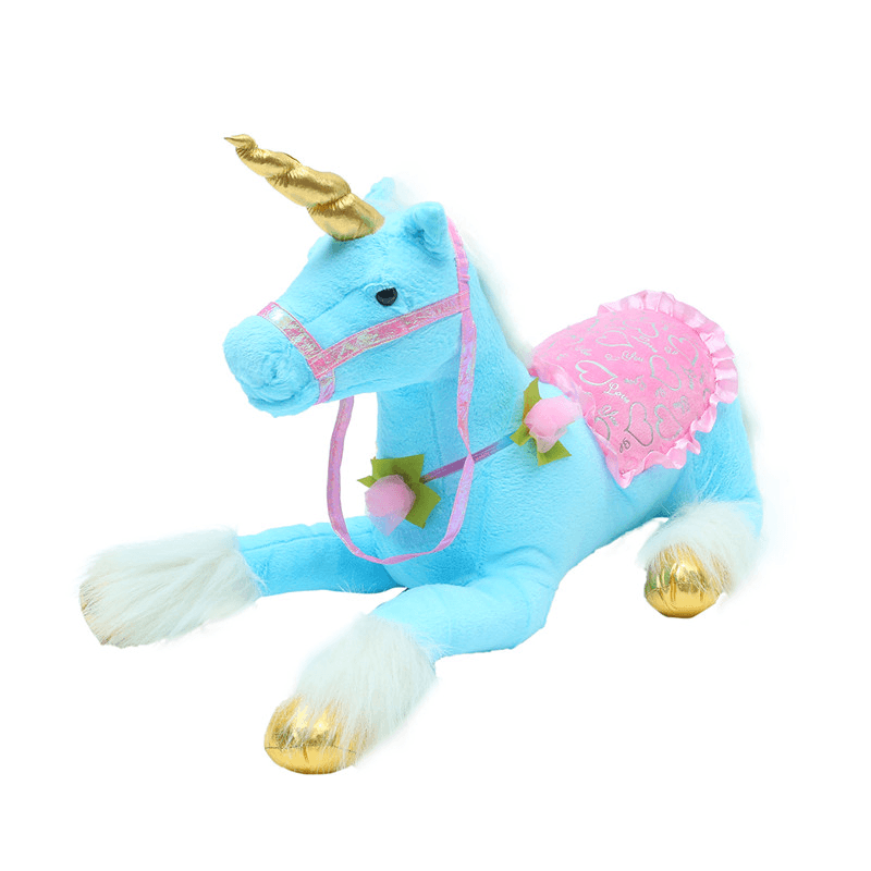 85 Cm Stuffed Unicorn Soft Giant Plush Animal Toy Soft Animal Doll