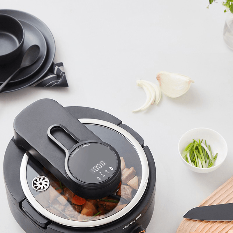 Joyoung CJ-A8 Smart Cooking Machine 1600W 220V APP Remote Control Automatic Stir Fry Lampblack-Free for Kitchen