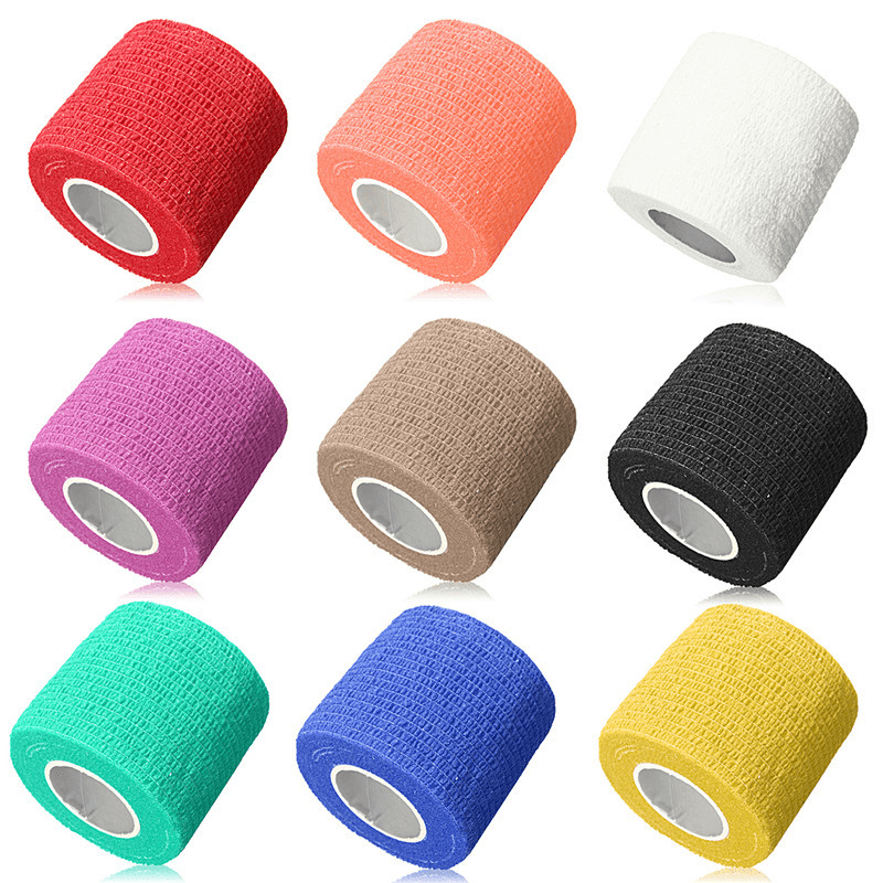 450X5Cm Waterproof First Aid Self-Adhesive Elastic Bandage Muscle Care Gauze Tape