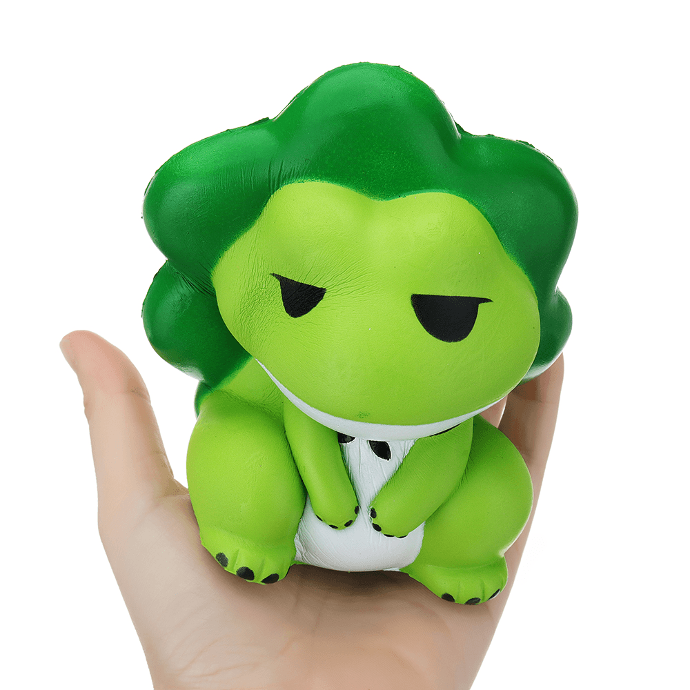 Frosch-Squishy, ​​15 cm, langsam aufsteigend, mit Verpackung, Sammlung, Geschenk-Stofftier