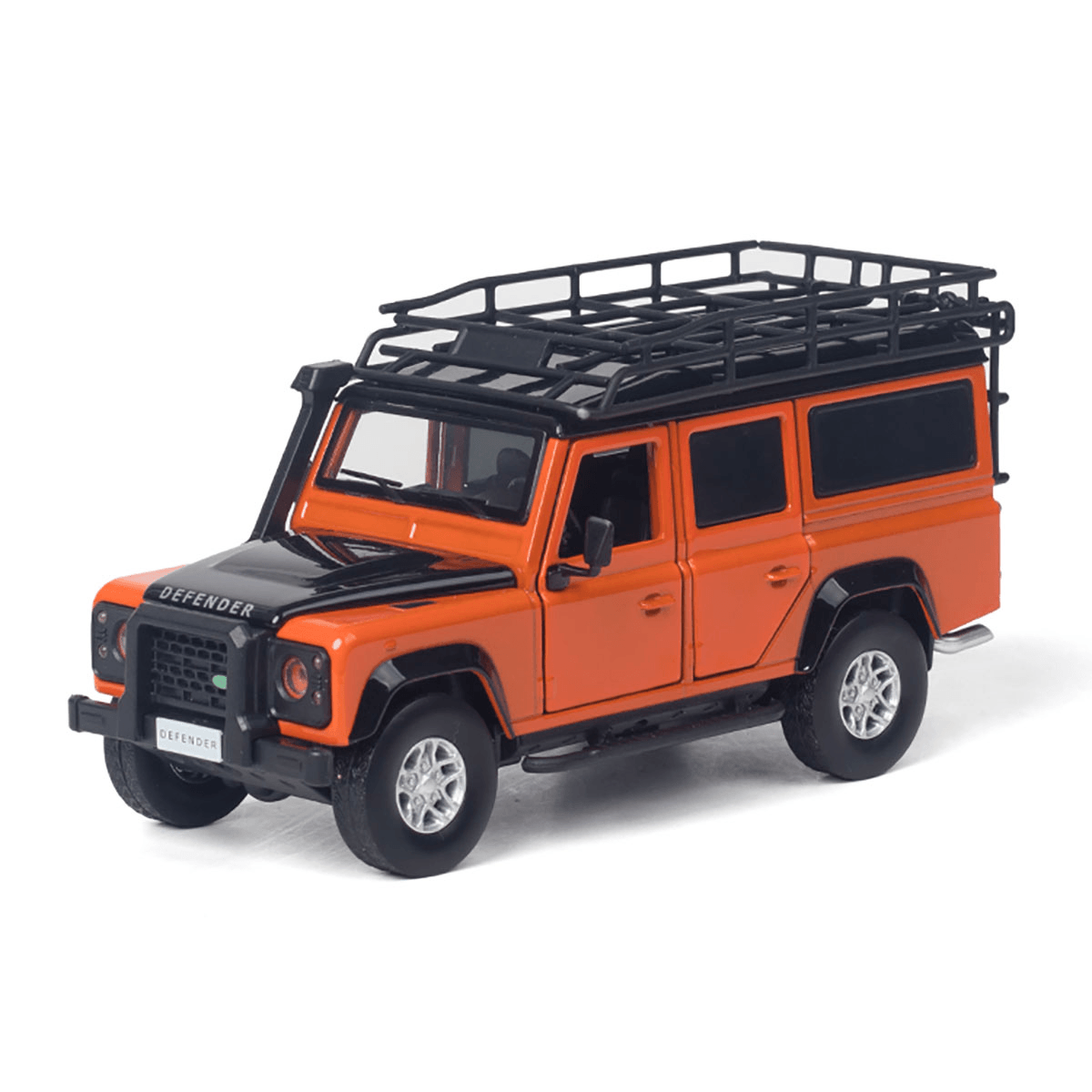 1:32 Legierung Land Rovers Defenders Hinterrad Zurückziehen Diecast Auto Modell Spielzeug mit Sound Licht für Geschenk Sammlung