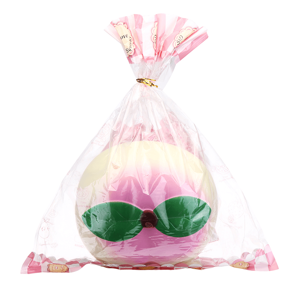 25*23CM Huge Squishy Dark Luminous Peach Super Slow Rising Fruit Toy with Original Packing