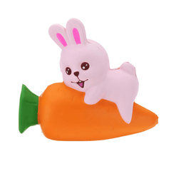 Rabbit Squishy 13*11.5*5 CM Slow Rising with Packaging Collection Gift Soft Toy