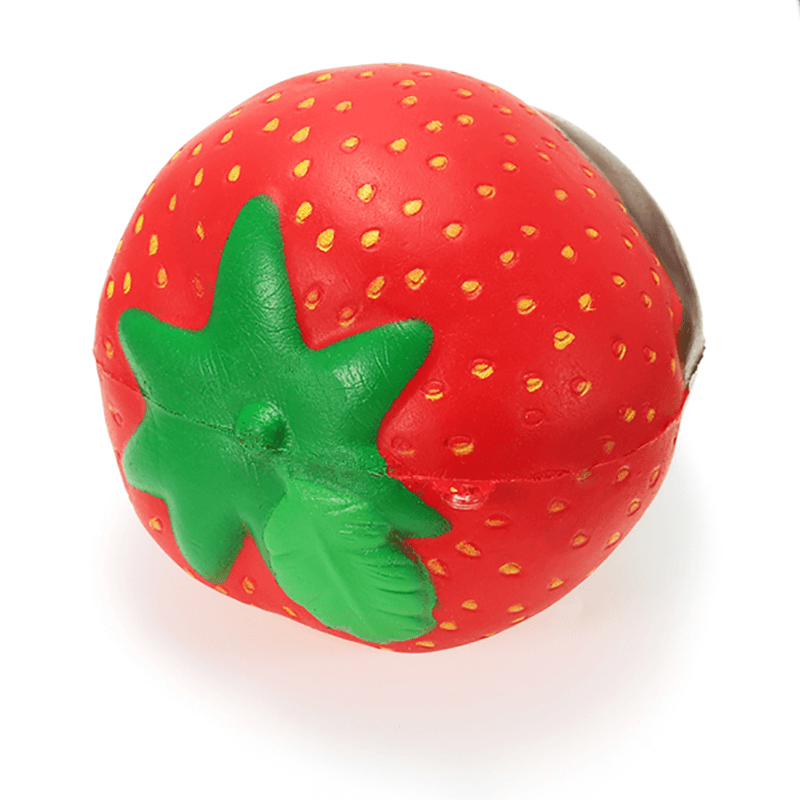 Squishy Rainbow Jam Chocolate Strawberry Jumbo 10Cm Soft Slow Rising Fruit Collection Gift Decor Toy