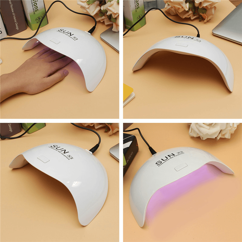 12LED 24W SUNX3 UV Nail Lamp Led Nail Light Nail Dryer Machine Touch Button Time Setting