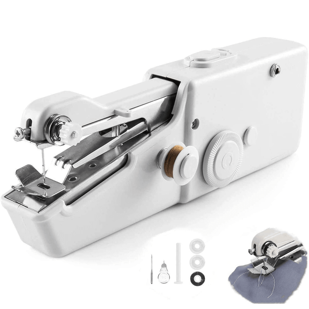 BX-215 Portable Mini Electric Handheld Sewing Machine Travel Household Cordless Stitch