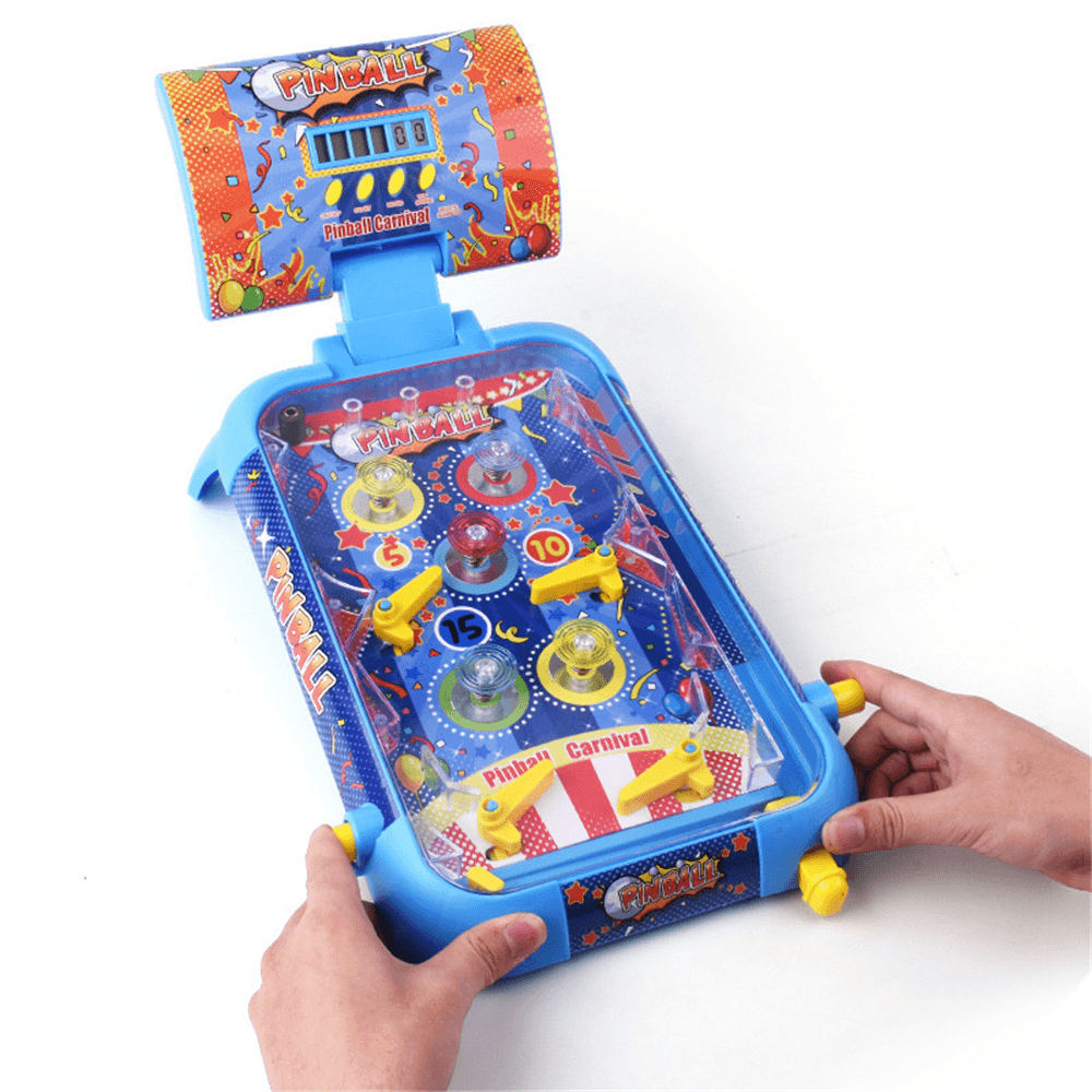 Creative Children'S Three-Dimensional Pinball Machine Puzzle Table Game Two-Person Battle Toy