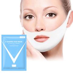 4D Double Lifting Facial Mask Slimming V Shaped Face Thin Face Mask Stretch anti Cellulite Wrinkle Face Lift Tools