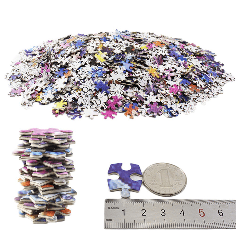 1500 Teile Puzzle Spielzeug DIY Montage Papier Puzzle Spielzeug Wandbehang Malerei Landschaft Spielzeug