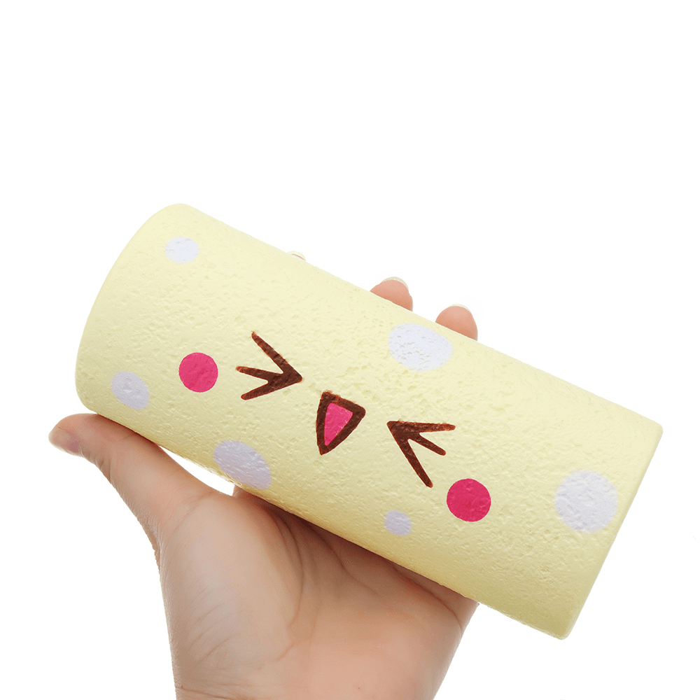 Squishyfun Squishy Egg Swiss Roll Toy 14.5*6*5CM Slow Rising with Packaging Collection Gift Soft Toy