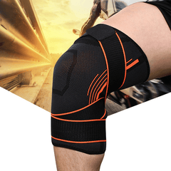 Basketball Football Climbing Wear-Resistant Breathable Cover Pressure Belt Knitted Knee Pad