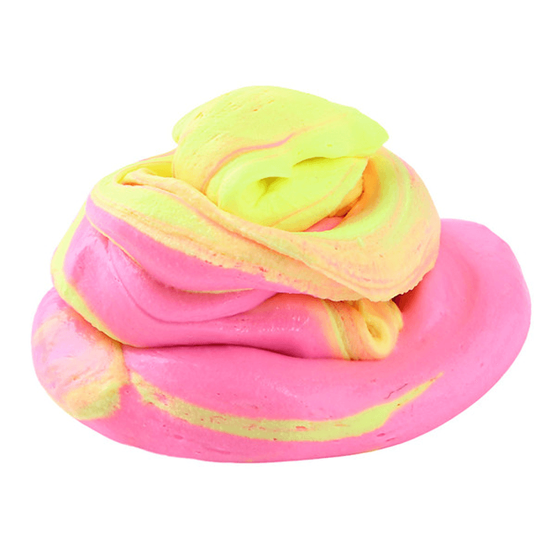 DIY Fluffy Floam Slime Scented Stress Relief No Borax Kids Toy Sludge Cotton Mud to Release Clay Toy