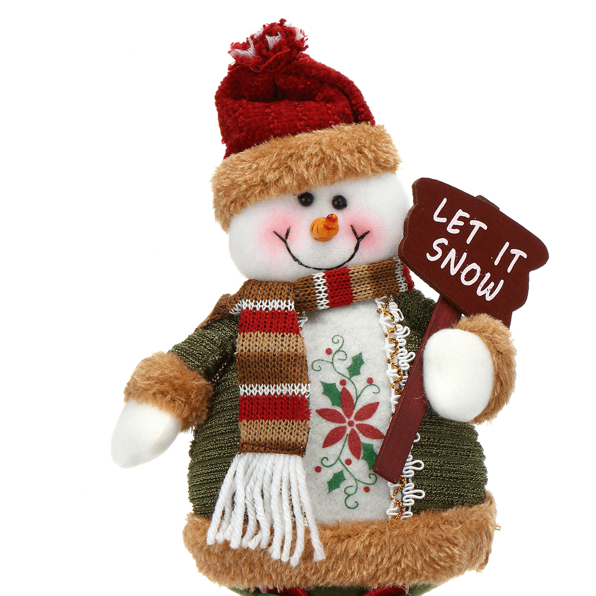 Santa Snowman Reindeer Doll Christmas Decoration Tree Hanging Ornament Gift