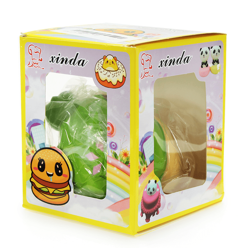 Xinda Squishy Cactus Plant 11Cm Soft Slow Rising with Packaging Collection Gift Decor Toy