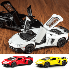 Alloy Metal Lamborghimi Aventador SV LP750-4 Car Diecast Model Car Toy for Children Gift