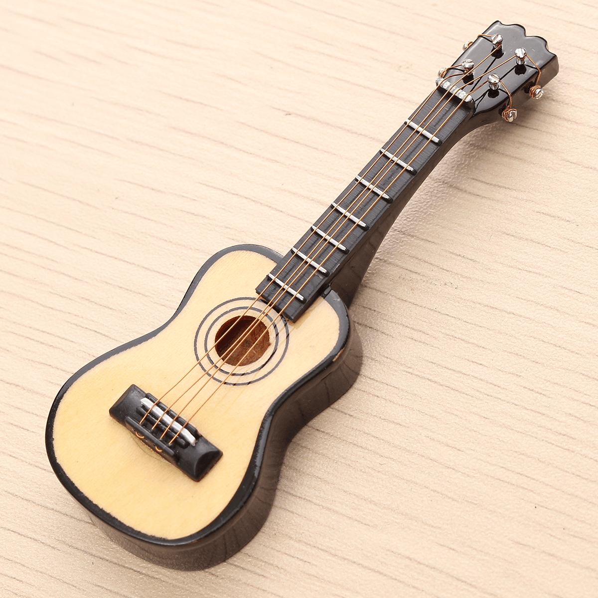 1/12 Scale Dollhouse Miniature Guitar Accessories Instrument DIY Part for Dollhouse