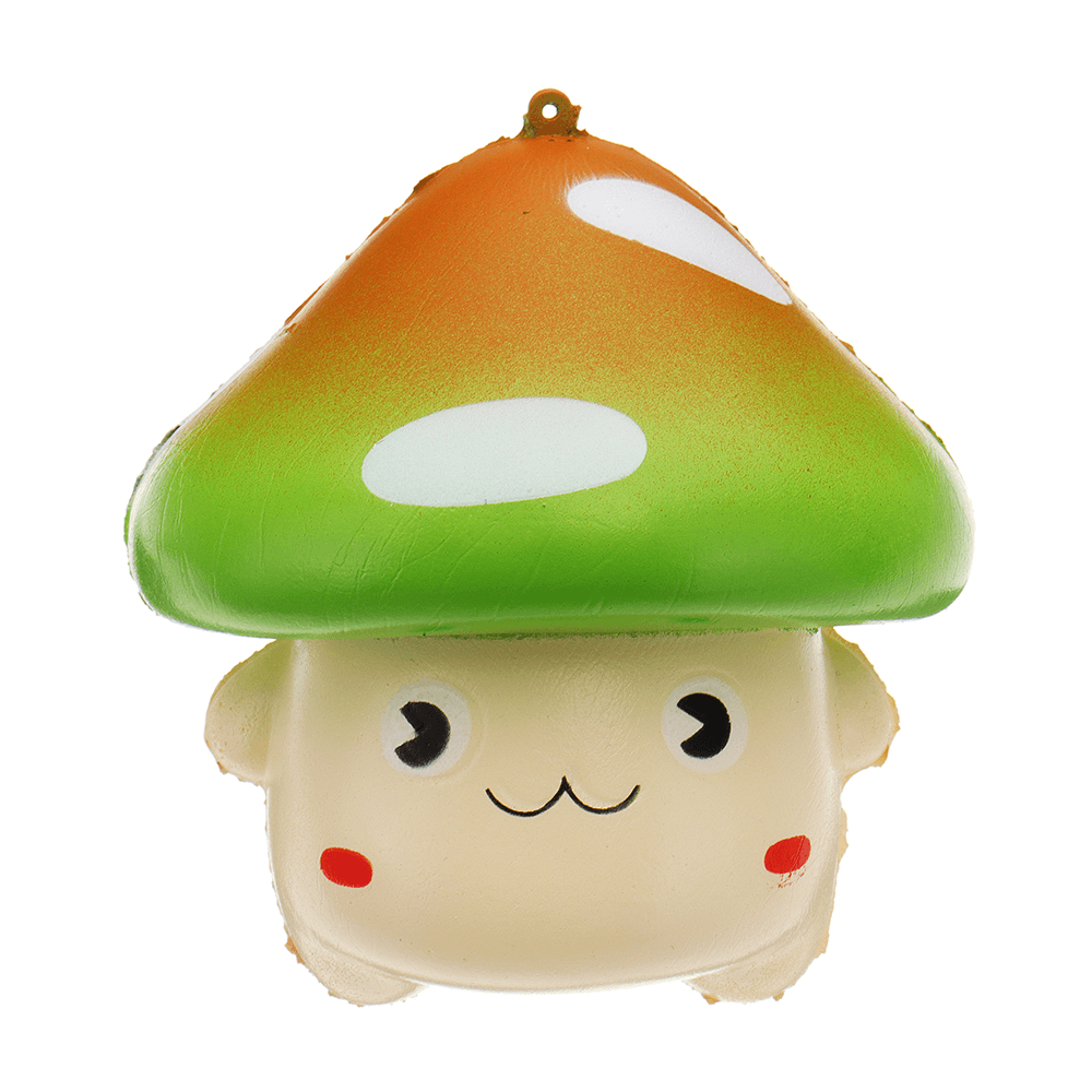 Yunxin Wave Point Large Mushroom Squishy 11*11CM Slow Rising with Packaging Collection Gift Soft Toy