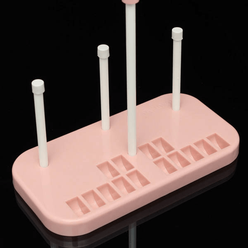 Pink Three Spool Thread Stand Holder Household Sewing Machine Accessories