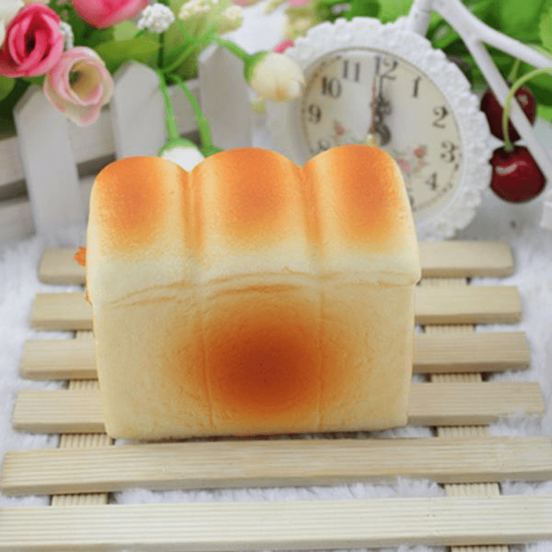 9.3CM Squishy Simulation Toast Squishy Fun Toys Decoration