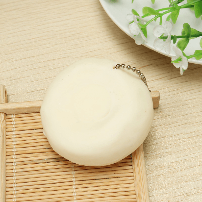 Squishy Squeeze Panda Sticky Rice Ball 5Cm Collection Ball Chain Phone Strap Decor Gift Toy