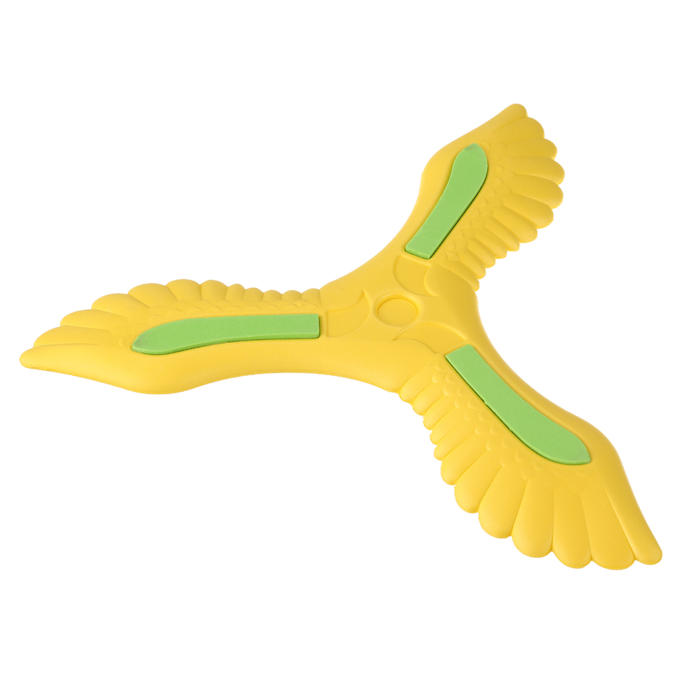 Softoys V-Type Plumerang Safety Outdoor Fun V-Character Maneuver Circles Out Wing EVA Plane Toy