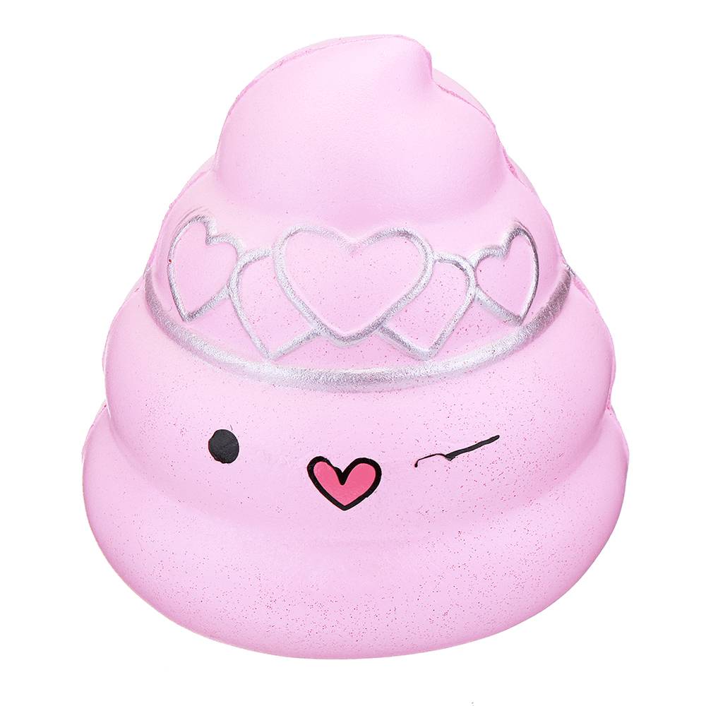 Purami Squishy Sweet Expressions Poo Jumbo 8CM Slow Rising Soft Toys with Packaging Gift Decor