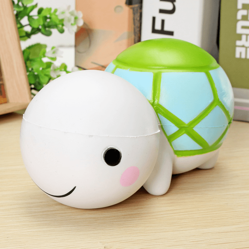 Leilei Squishy Jumbo Turtle Slow Rising Original Packaging Cute Animal Collection Gift Decor Toy