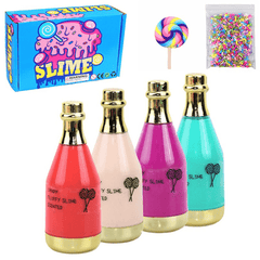 Areedy Z335 Four-Color Bottle Slime Set Stress Relievers Indoor Toys