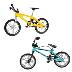 Creative Simulation Mini Alloy Bicycle Finger Forklift Toy Multi-Color Kids Gift Sports