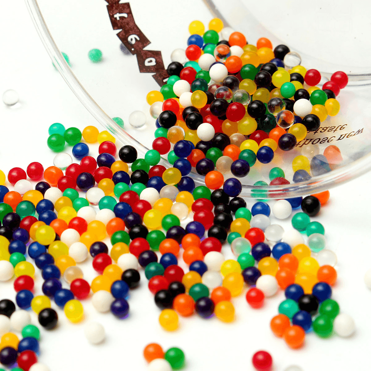 7000PCS Magic CS Water Beads Gel Balls Plant Flower Crystal Soil Mud Jelly Pearls Decor Toy