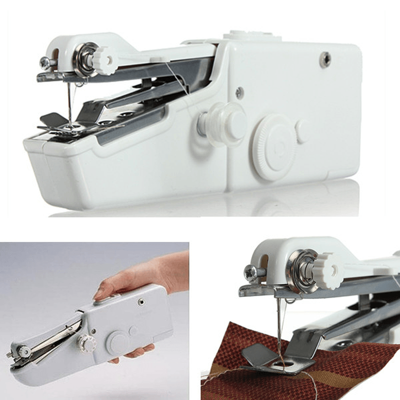 BX-215 Portable Mini Electric Handheld Sewing Machine Travel Household Cordless Stitch