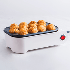 Electric Takoyaki Grill Pan 12 Hole Home Octopus Meat Ball Maker Plate 220V 500W