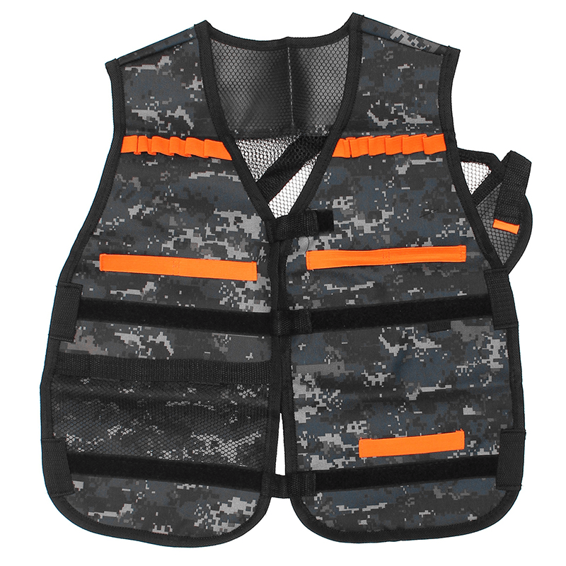 WORKER Tactical Vest Jacket for NERF N-Strike Elite Toys