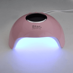 Star6 12Leds USB Lamp for Manicure UV Nail Lamp Nail Dryer for Nail LED UV Lamp 24W LCD Display Drying All Gels Nail Art Tools