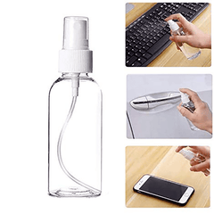 10Pcs 30/50ML Empty Spray Bottle Set Refillable Bottles Travel Transparent Perfume Bottles Refillable Bottle Mini Empty Spray for Travel