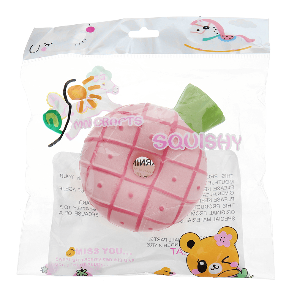 Pineapple Donut Squishy 10*12CM Slow Rising Soft Toy Gift Collection with Packaging