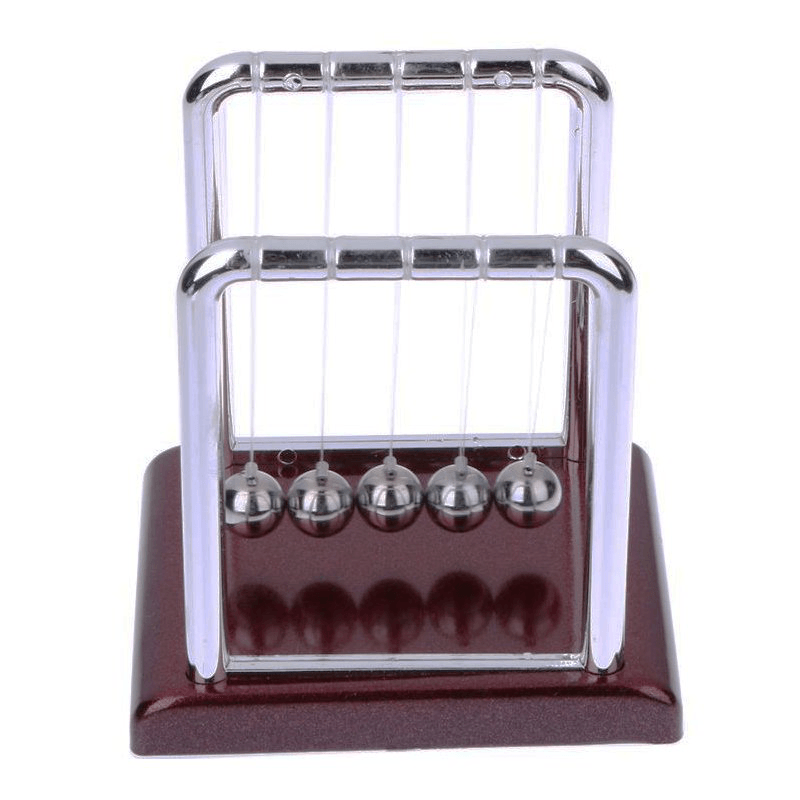 Newton Cradle Balance Steel Ball Physics Science Pendulum Development Educational Desk Toy Valentines Gift