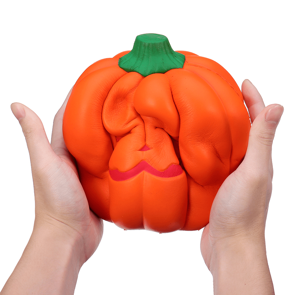 Humongous Squishy Giant Pumpkin 20CM Vegetables Jumbo Toys Gift Collection with Packaging