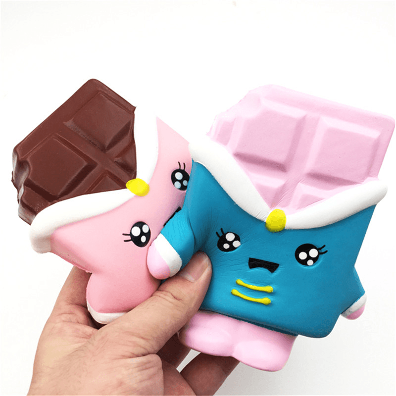 Squishyfun Chocolate Squishy 13Cm Slow Rising with Packaging Collection Gift Decor Soft Toy