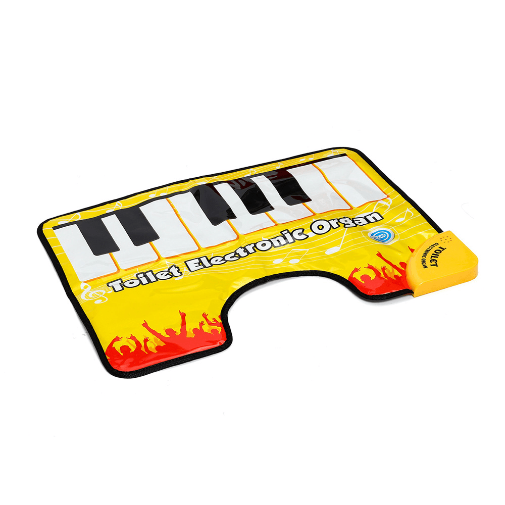 Touch Play Keyboard Music Singing Toilet Carpet Mat Adult Children Fun Casual Decompression Toy Piano Blanket