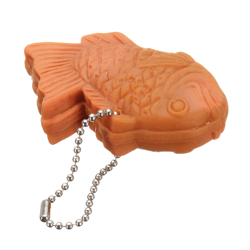 IKUURANI Taiyaki Squeeze Snapper Fish Squishy Slow Rising Toy