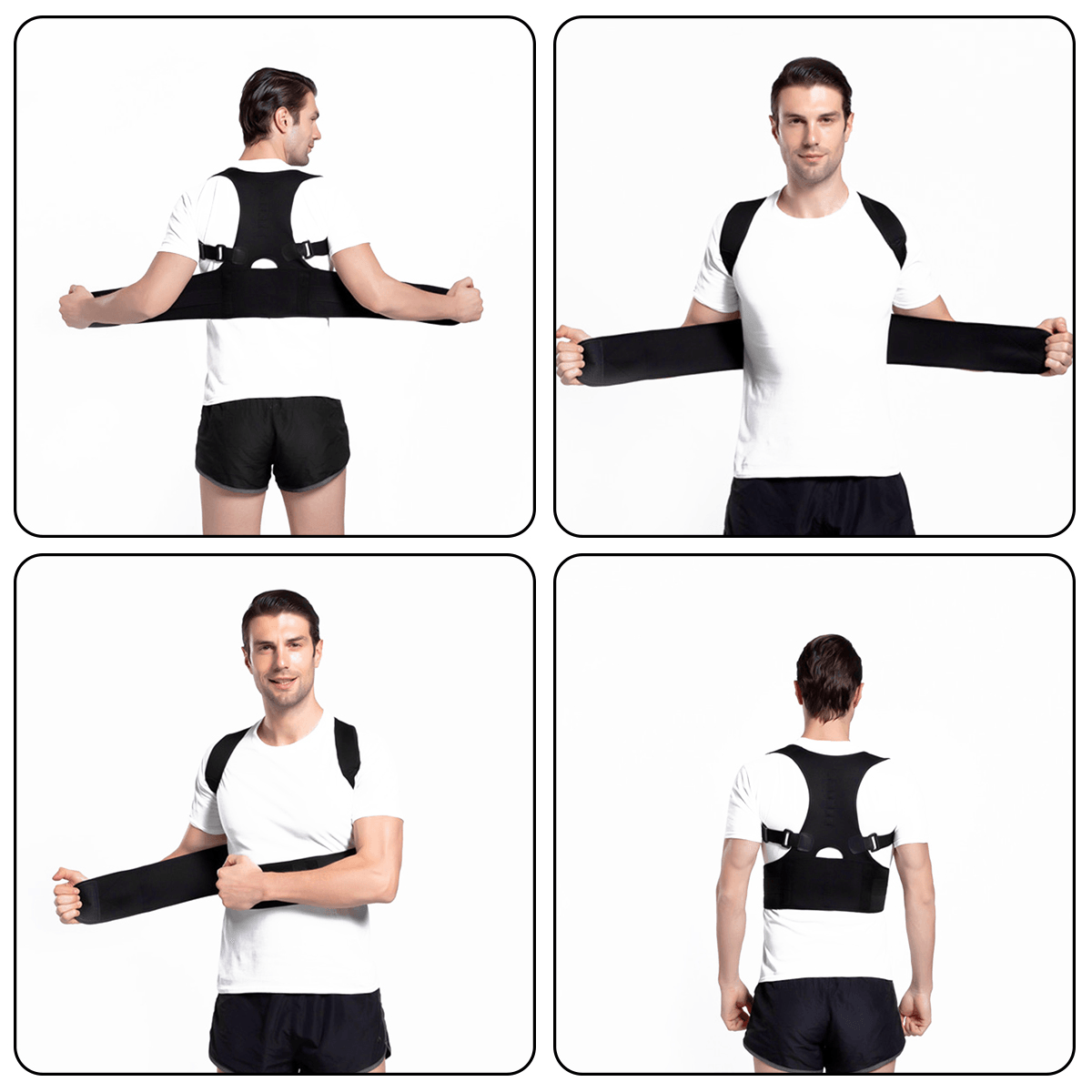 Back Posture Correction Shoulder Corrector Support Brace Belt Therapy Women Men