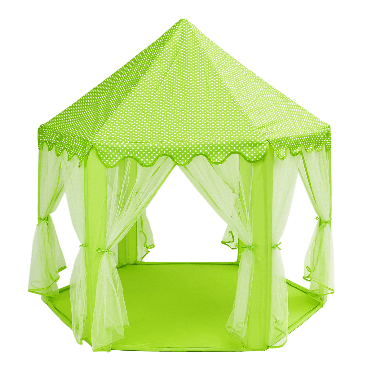 Portable Princess Castle Play Tent Activity Fairy House Fun Play House Toy 55.1X55.1X53.1 Inch