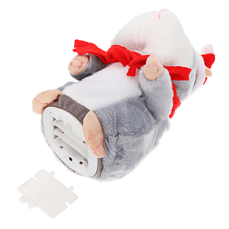 18 cm schönes sprechendes Hamster-Weihnachtsplüschtier sprechen sprechendes Tonaufzeichnungs-Hamster-sprechendes Spielzeug