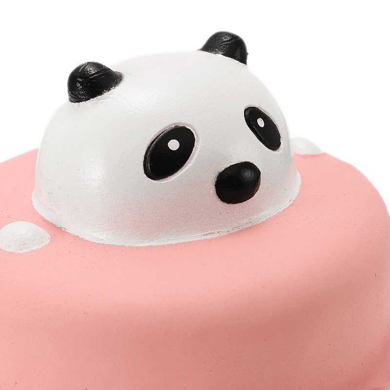 Squishy Panda Cake 12Cm Slow Rising with Packaging Collection Gift Decor Soft Squeeze Toy