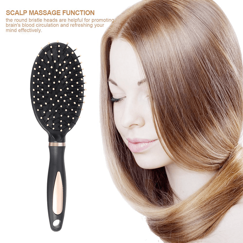 Anti-Static Extension Plastic Airbag Massage Comb Hair Curler Comb