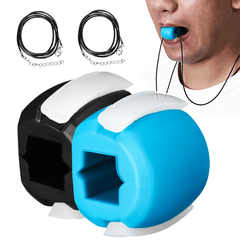 2PCS Jawline Exerciser Ball Double Chin Reducer for Face Neck Muscle Facial Muscle Chew Exerciser Slim & Tone Your Face