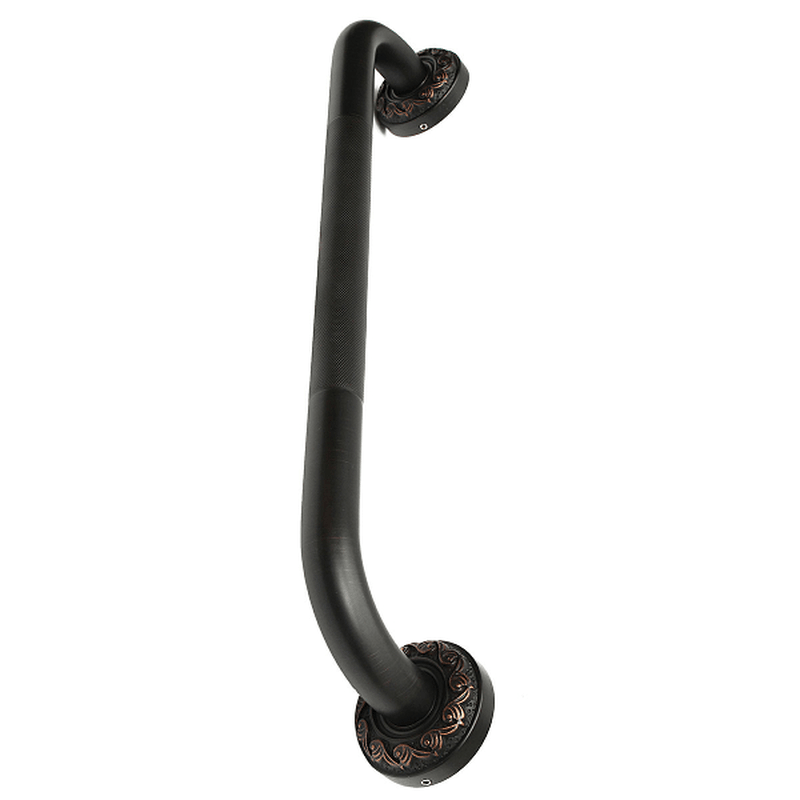 Black Bronze Wall Mounted Towel Rail Bar Grab Support Safety Handle