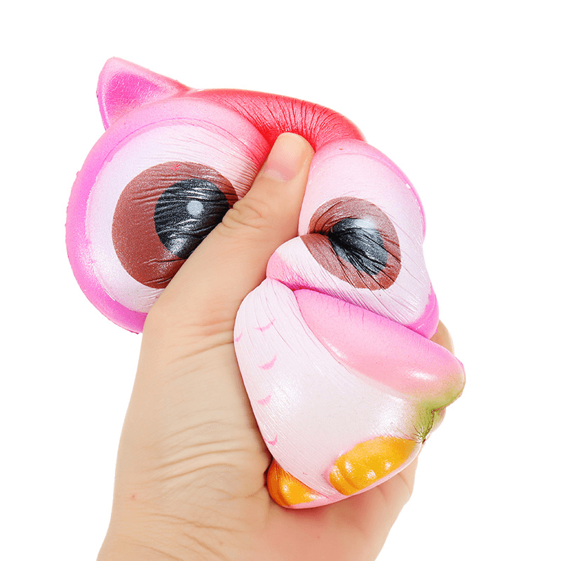 Galaxy Owl Squishy 12.5*12*7Cm Sweet Soft Slow Rising Collection Gift Decor Toy Original Packaging